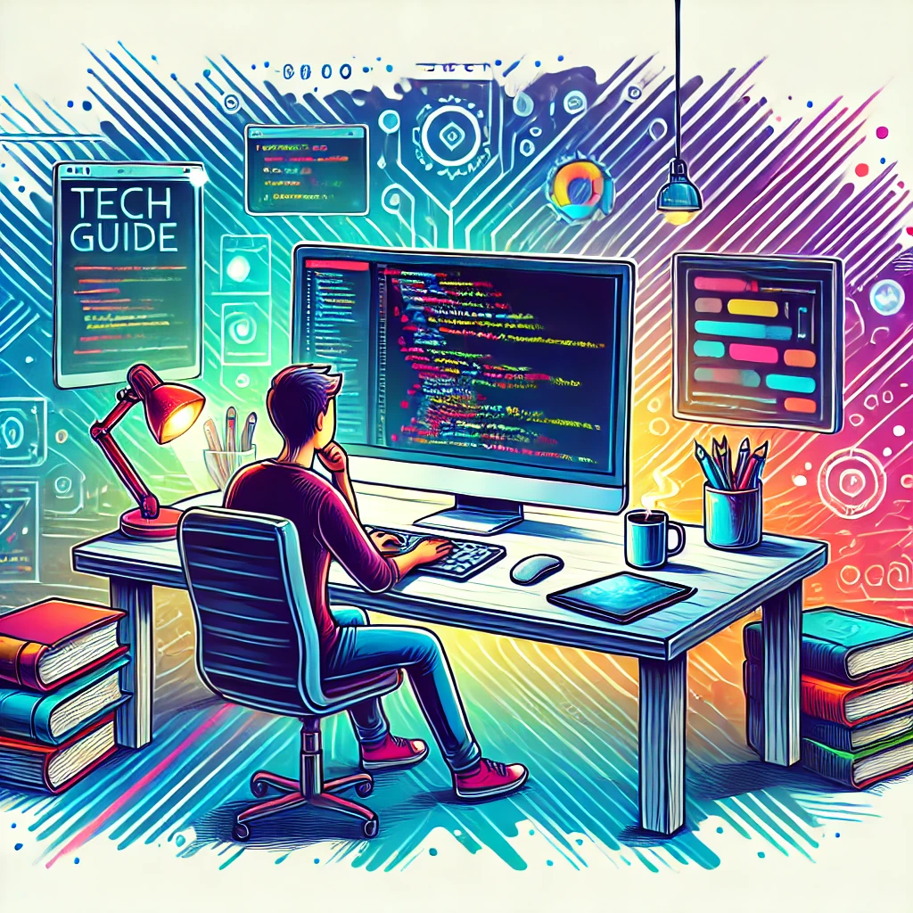 Tech Journey Illustration